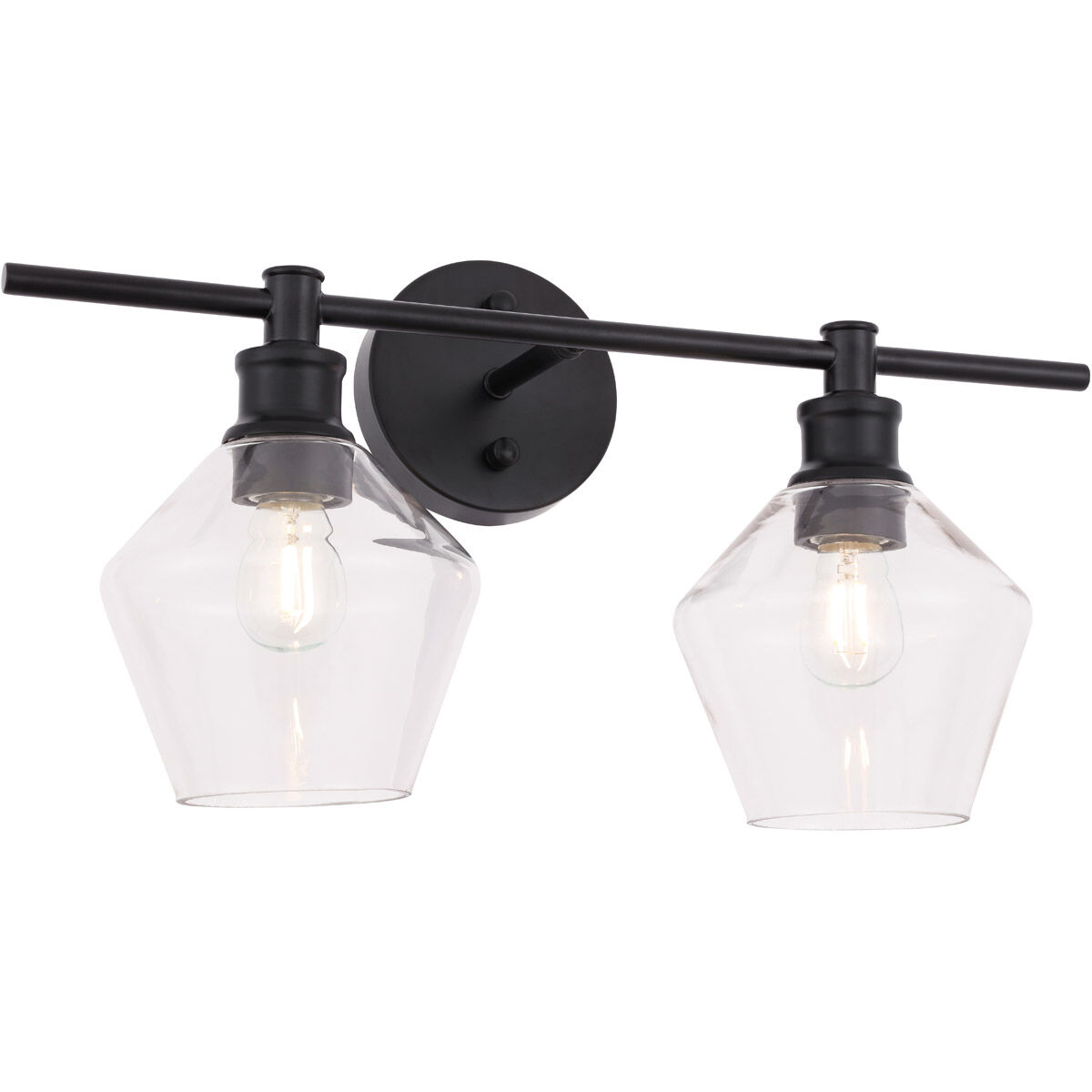 Rochester 2 Light 19 inch Black Wall sconce Wall Light