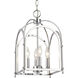 Dekalb 4 Light 10 inch Chrome Pendant Ceiling Light