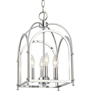 Dekalb 4 Light 10 inch Chrome Pendant Ceiling Light