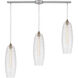 Walworth 3 Light 36 inch Satin Nickel Multi Pendant Ceiling Light