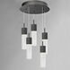 Lansdale LED 13.75 inch Bronze Multi-Light Pendant Ceiling Light