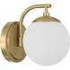 Upper St. Clair 1 Light 6 inch Gold Bathroom Vanity Wall Light