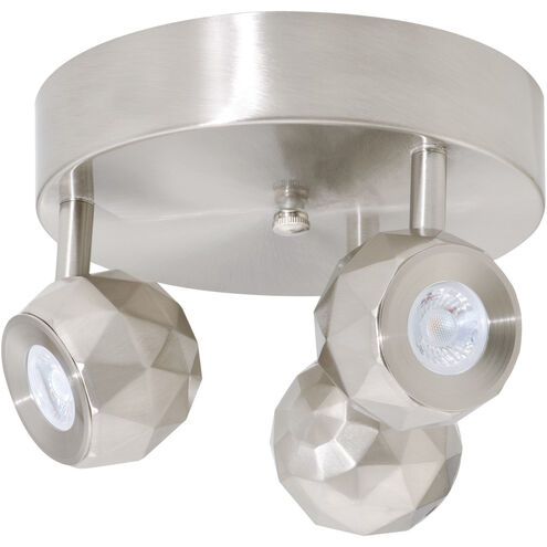 Montauk LED 7.5 inch Satin Nickel Flush Mount Ceiling Light