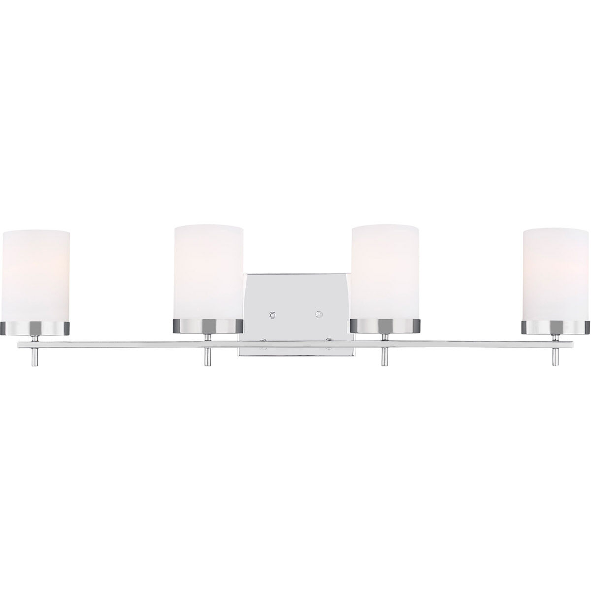 Reading 4 Light 34 inch Chrome Bath Vanity Wall Light