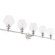 Rochester 5 Light 47 inch Chrome Wall sconce Wall Light