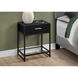 Hoosick 22 X 18 inch Black Accent End Table or Night Stand