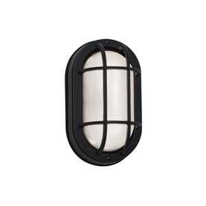Montauk LED 5 inch Black Sconce Wall Light