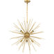 Esopus 8 Light 30 inch Brass Pendant Ceiling Light