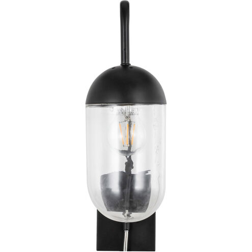 Malta 1 Light 5 inch Black Wall sconce Wall Light