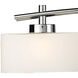 Norwood 3 Light 29 inch Polished Chrome Vanity Light Wall Light