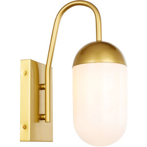 Malta 1 Light 4.8 inch Brass Wall sconce Wall Light