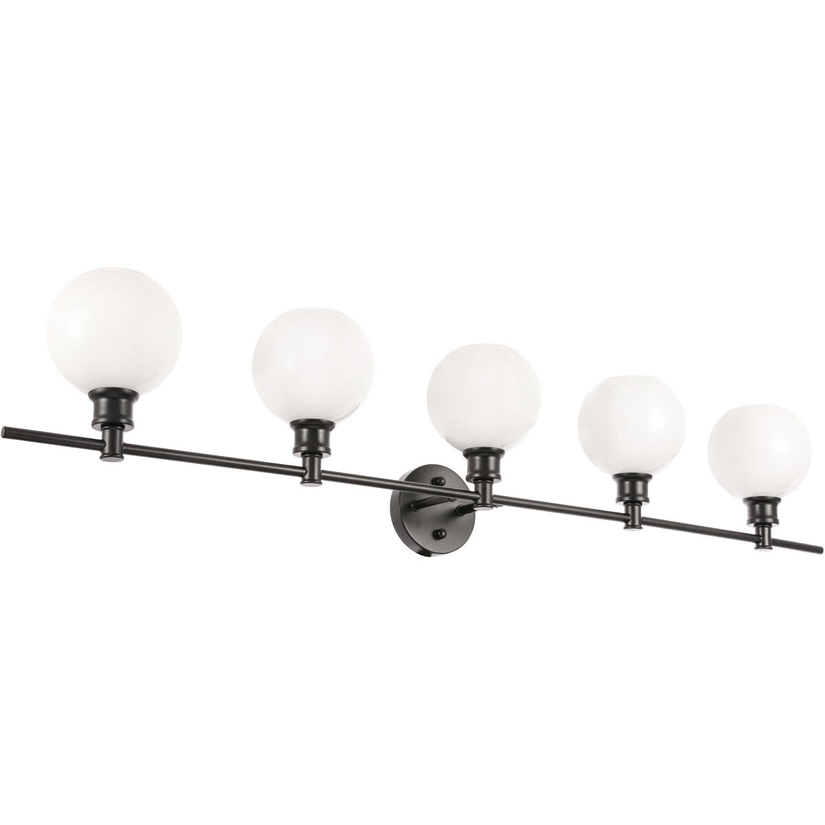 Syracuse 5 Light 47 inch Black Wall sconce Wall Light