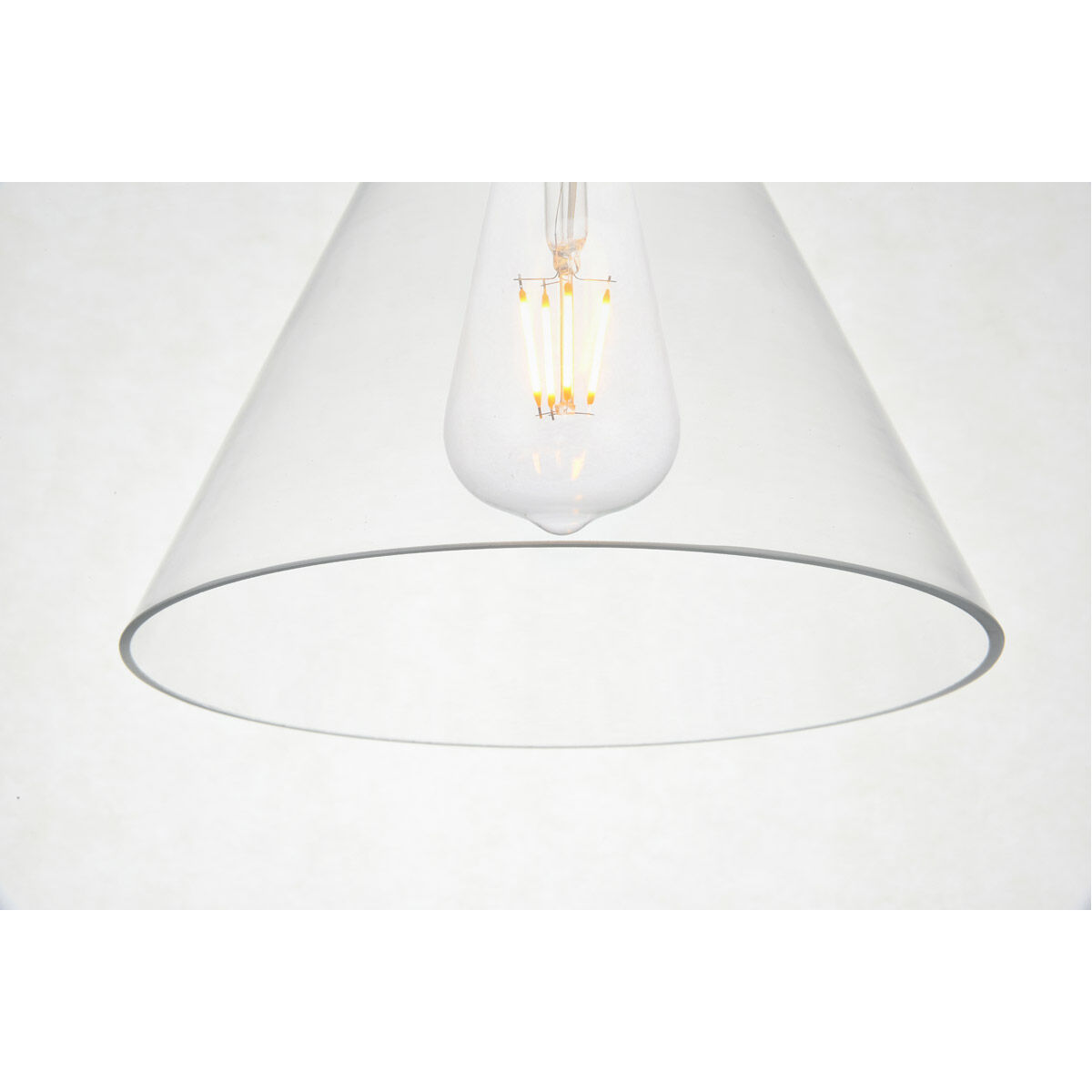 Gwynedd 1 Light 8 inch Black Pendant Ceiling Light