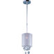 Lawrence 1 Light 7 inch Polished Chrome Mini Pendant Ceiling Light