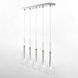 Collier LED 31.5 inch Polished Chrome Linear Pendant Ceiling Light