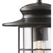 Colesville 1 Light 12 inch Matte Black Outdoor Wall Sconce