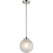 Altoona 1 Light 8 inch Polished Nickel Mini Pendant Ceiling Light