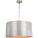 Ancram 3 Light 20 inch Vintage Silver Pendant Ceiling Light