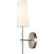 Brandywine 1 Light 5 inch Burnished Nickel Wall sconce Wall Light