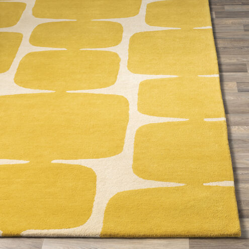 Ross 63 X 39 inch Mustard Rug, Rectangle