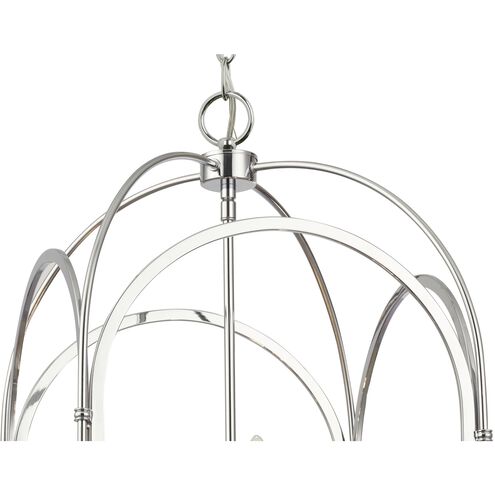 Dekalb 4 Light 14 inch Chrome Pendant Ceiling Light