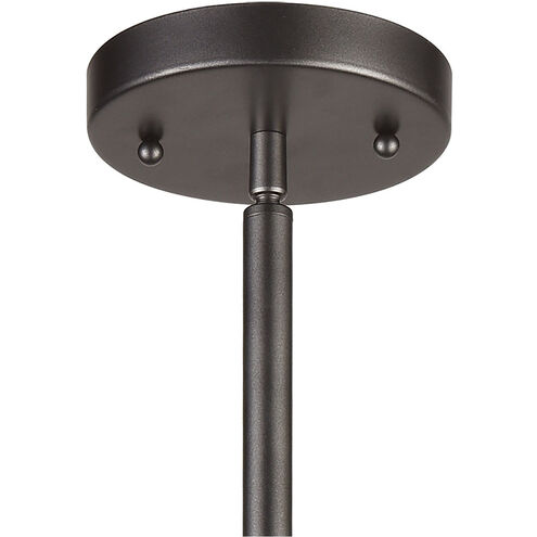 Sweden 3 Light 6 inch Dark Graphite Mini Pendant Ceiling Light