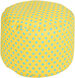 Buffalo 13 inch Yellow Pouf