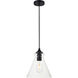 Gwynedd 1 Light 8 inch Black Pendant Ceiling Light