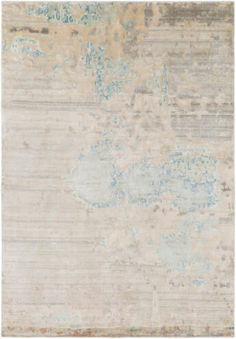 Ballston 108 X 72 inch Light Blue Rug, Rectangle