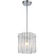 Palmerton 1 Light 10 inch Polished Chrome Mini Pendant Ceiling Light