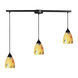 Millcreek 3 Light 36 inch Dark Rust Mini Pendant Ceiling Light