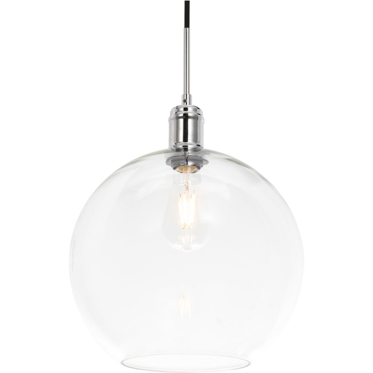 Rensselaer 1 Light 13 inch Chrome Pendant Ceiling Light