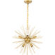 Esopus 8 Light 20 inch Brass Pendant Ceiling Light