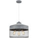 Strattanville 3 Light 16 inch Concrete Chandelier Ceiling Light