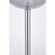 Oyster Bay 62 inch 40 watt Chrome Floor Lamp Portable Light