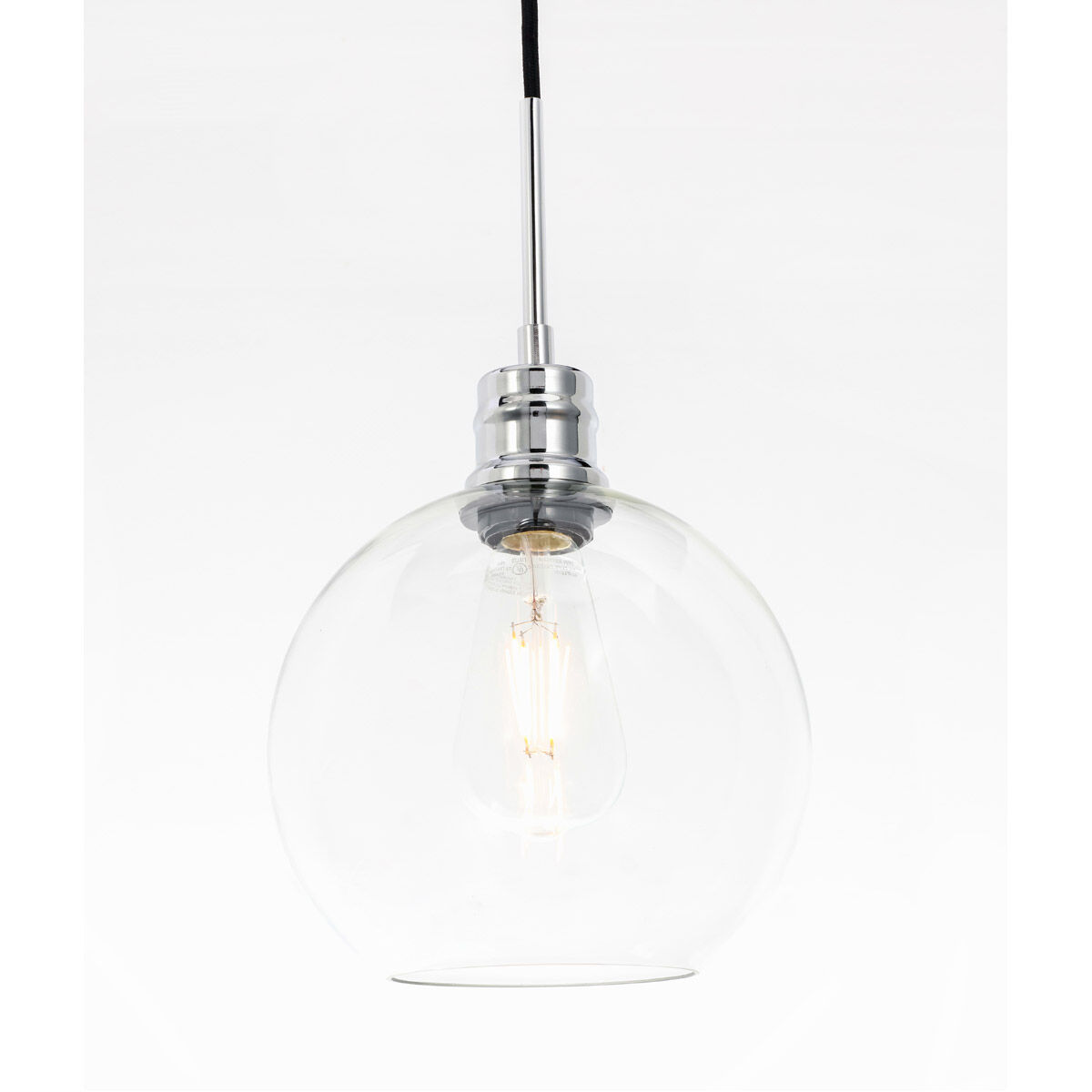 Rensselaer 1 Light 8 inch Chrome Pendant Ceiling Light