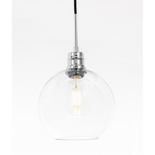 Rensselaer 1 Light 8 inch Chrome Pendant Ceiling Light