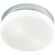 Delano 2 Light 9 inch Gray Flush Mount Ceiling Light, Medium