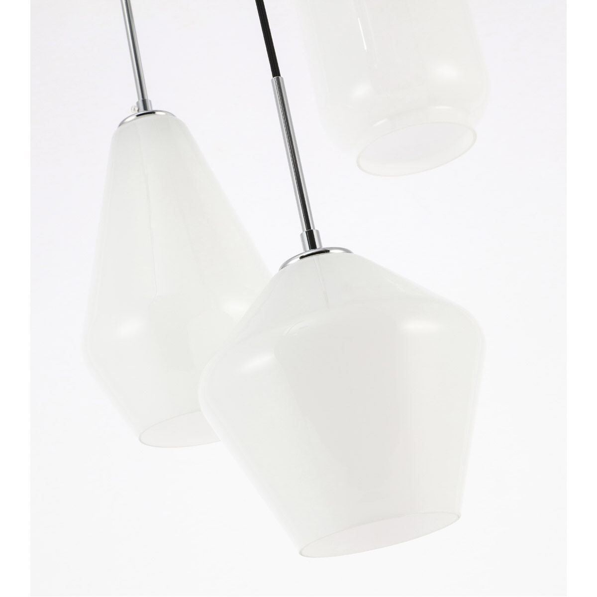 Rochester 3 Light 17 inch Chrome Pendant Ceiling Light