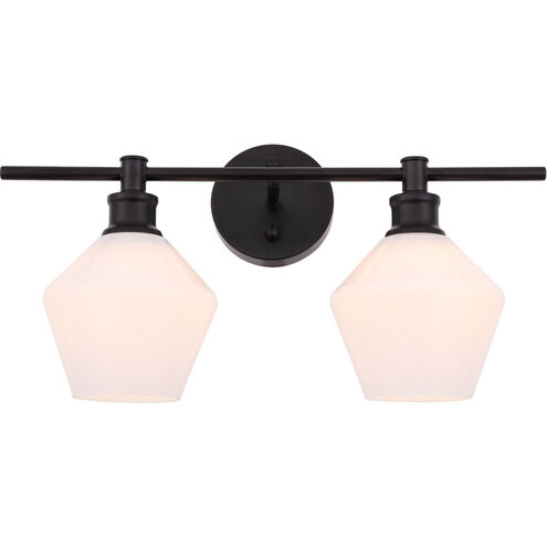 Rochester 2 Light 19 inch Black Wall sconce Wall Light