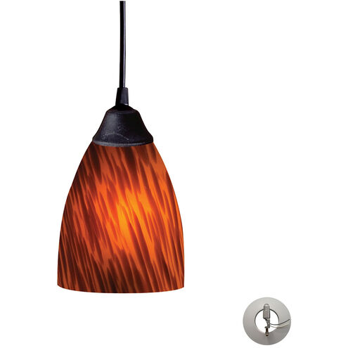 Millcreek 1 Light 5 inch Dark Rust Mini Pendant Ceiling Light