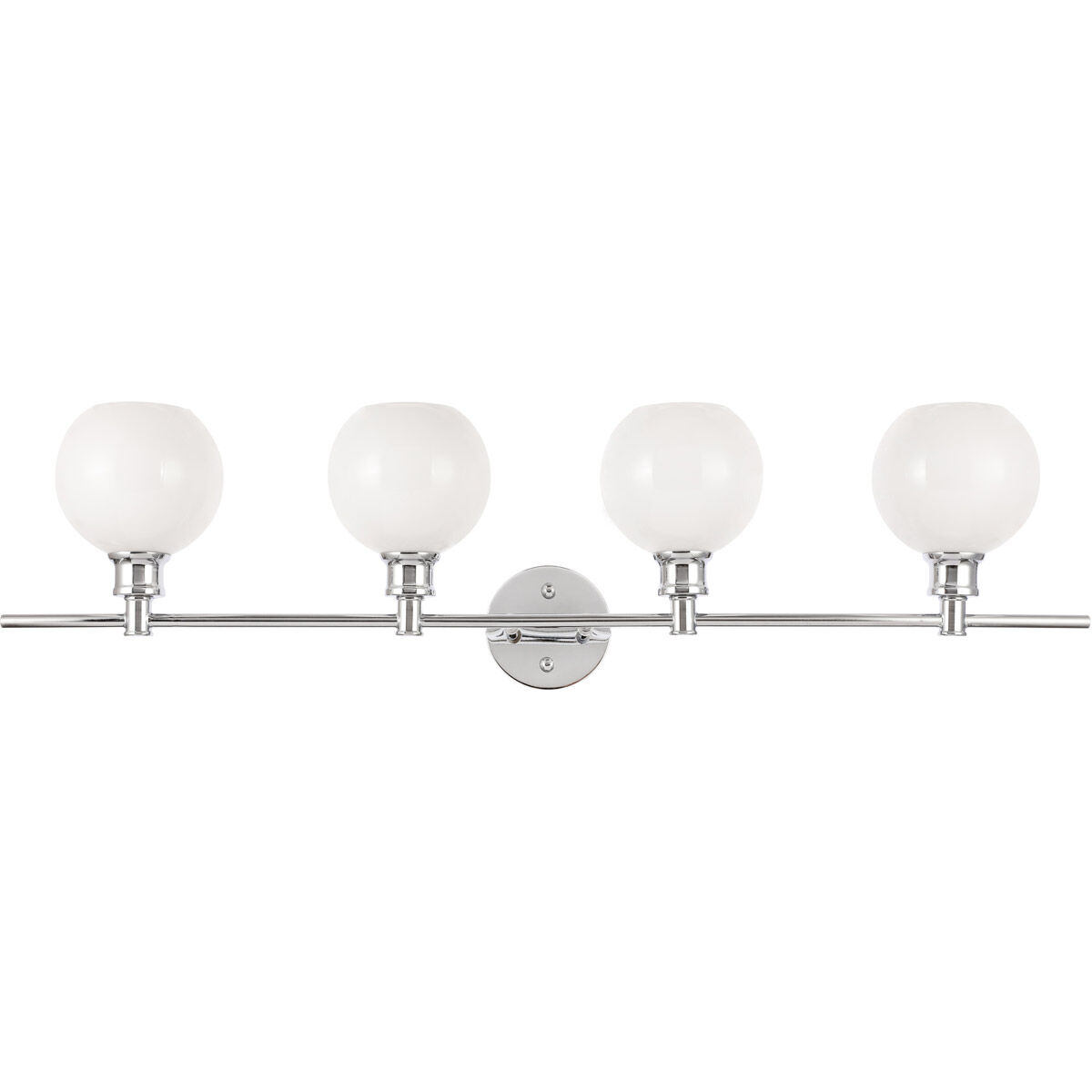 Syracuse 4 Light 38 inch Chrome Wall sconce Wall Light
