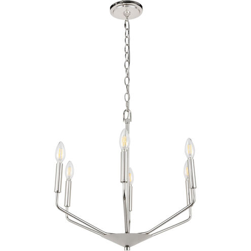 Geneseo 6 Light 22 inch Chrome Pendant Ceiling Light