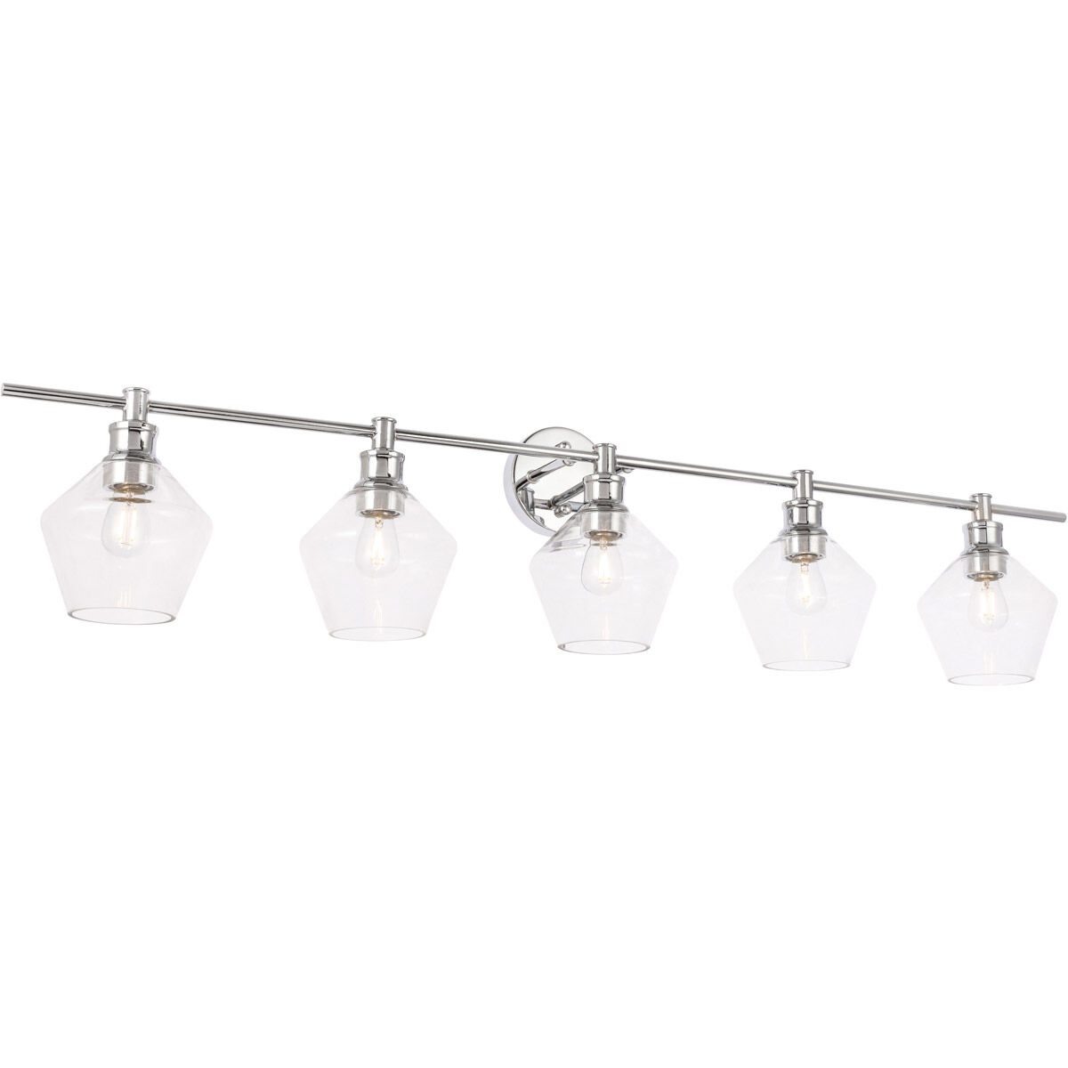 Rochester 5 Light 47 inch Chrome Wall sconce Wall Light