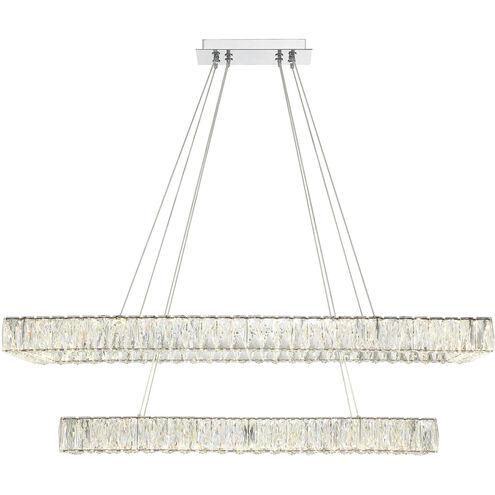 Dickinson 1 Light 41.5 inch Chrome Chandelier Ceiling Light