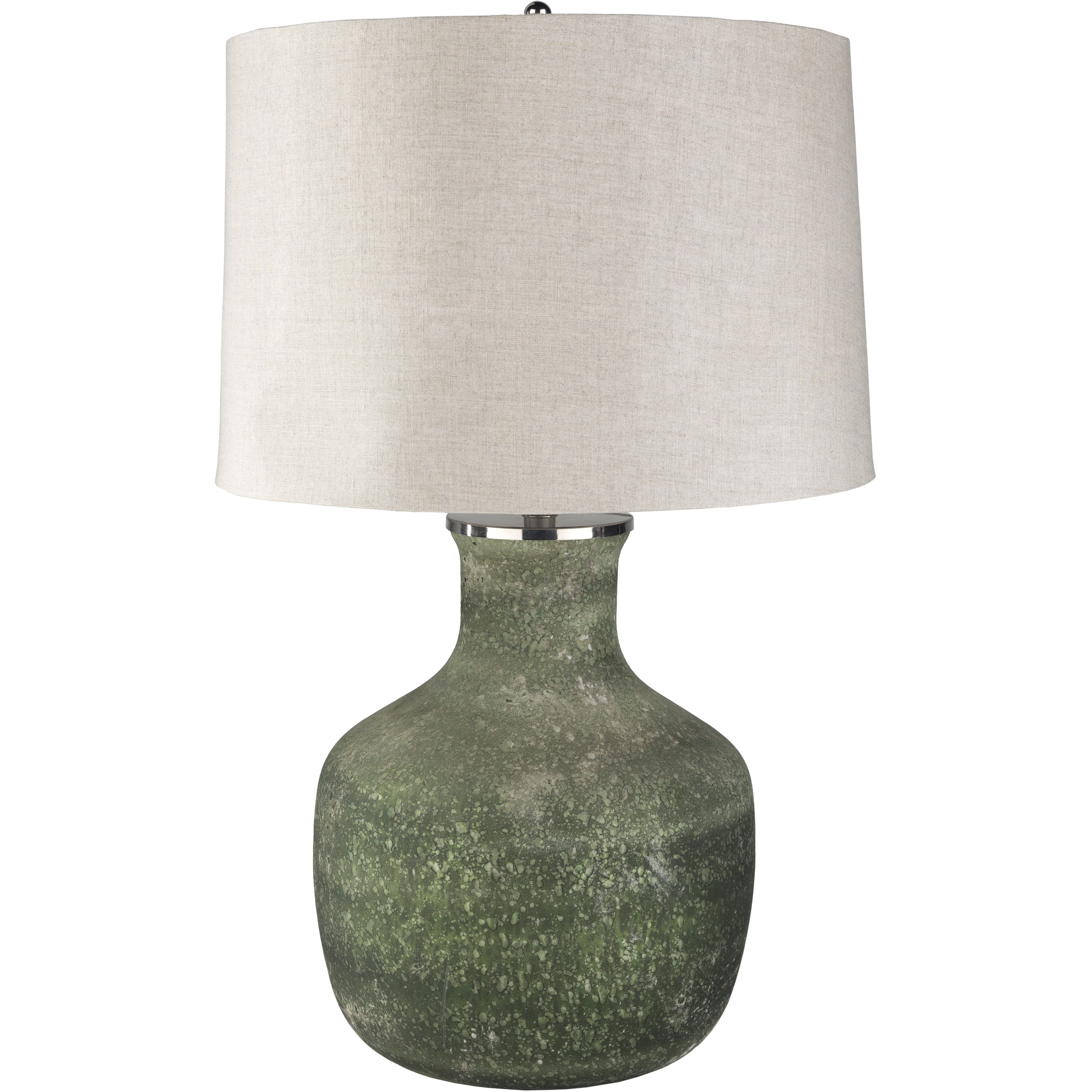 Cass 28 inch 100 watt Moss Table Lamp Portable Light