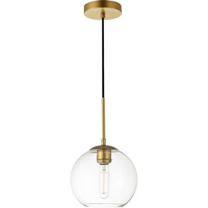 Huntington 1 Light 8 inch Brass Pendant Ceiling Light
