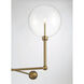 Lumenfold Adjustable Orb ChandelierLumenfold 46 inch Natural Brass Chandelier Ceiling Light