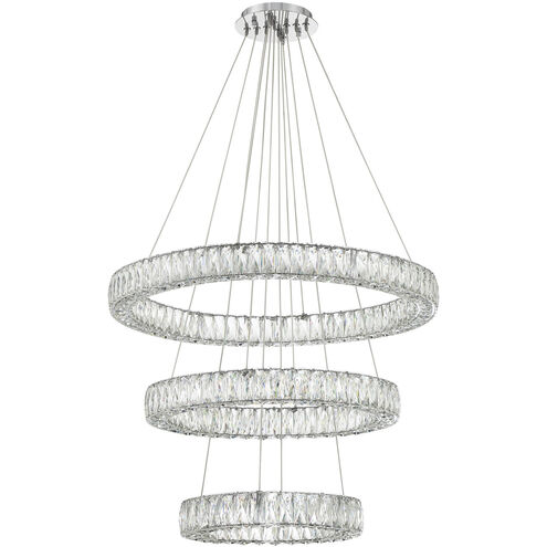 Dickinson 1 Light 32 inch Chrome Pendant Ceiling Light