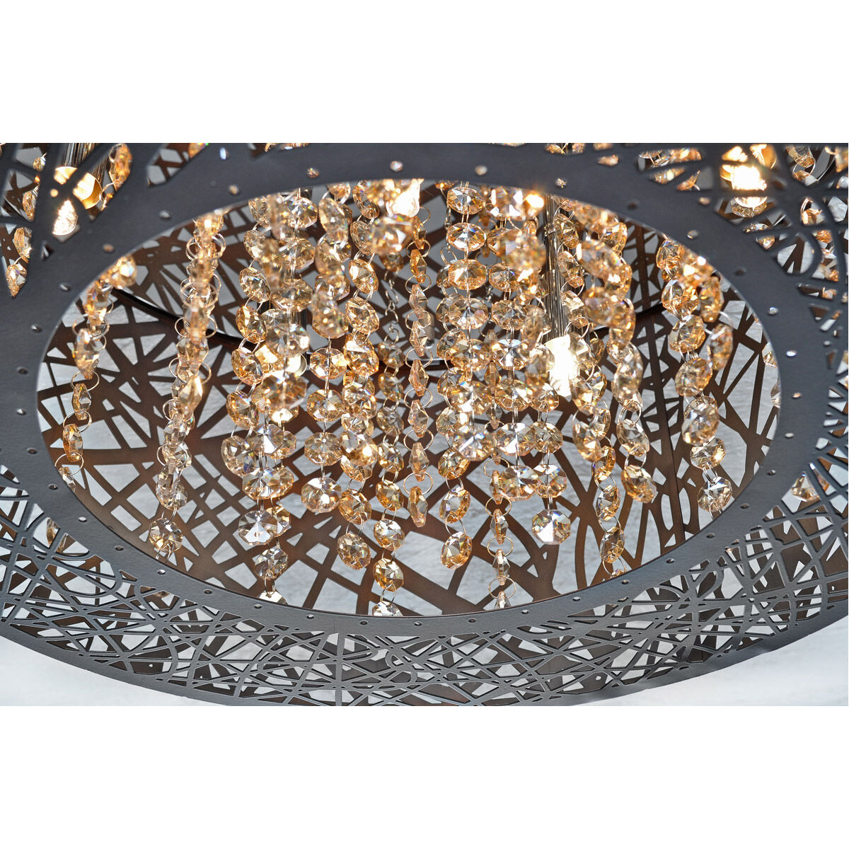 Troy 9 Light 23.5 inch Bronze Multi-Light Pendant Ceiling Light